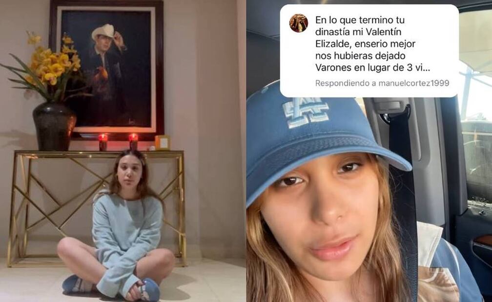 Valentina Elizalde, hija de Valentín Elizalde, recuerda a su padre y se defiende de las críticas que recibe en redes sociales.