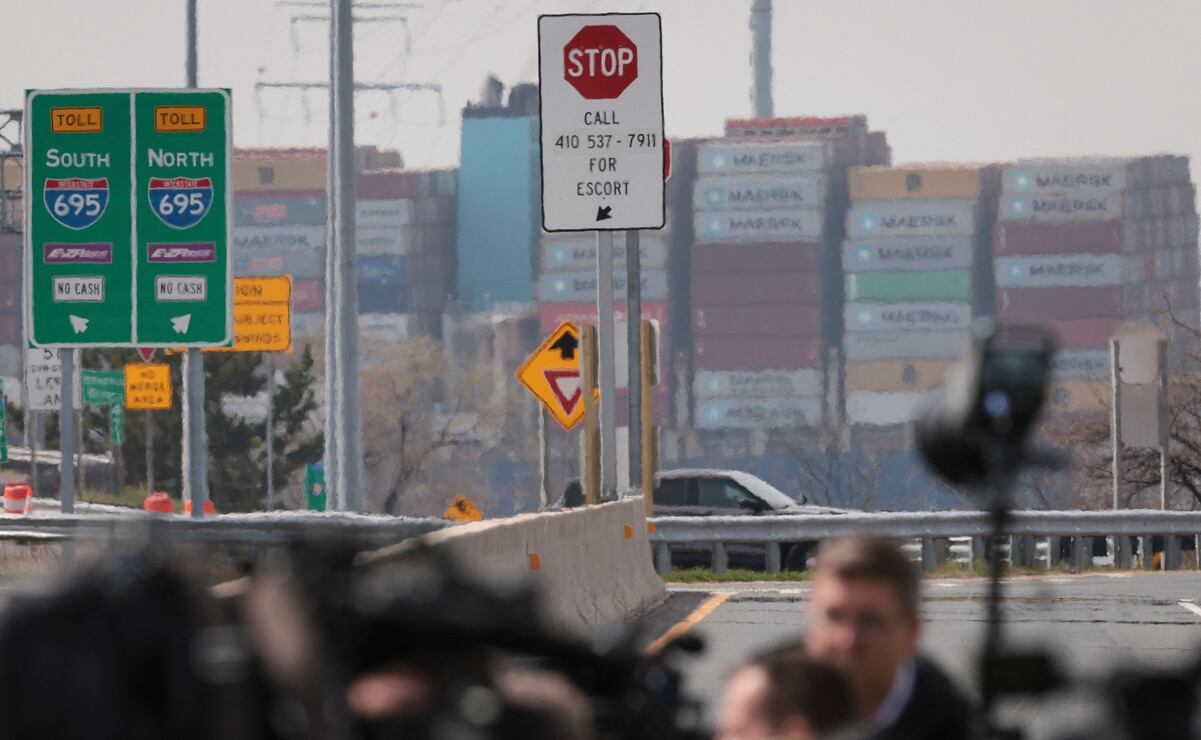 Recuperan caja negra del buque que embistió puente en Baltimore; reanudan  búsqueda de cuerpos