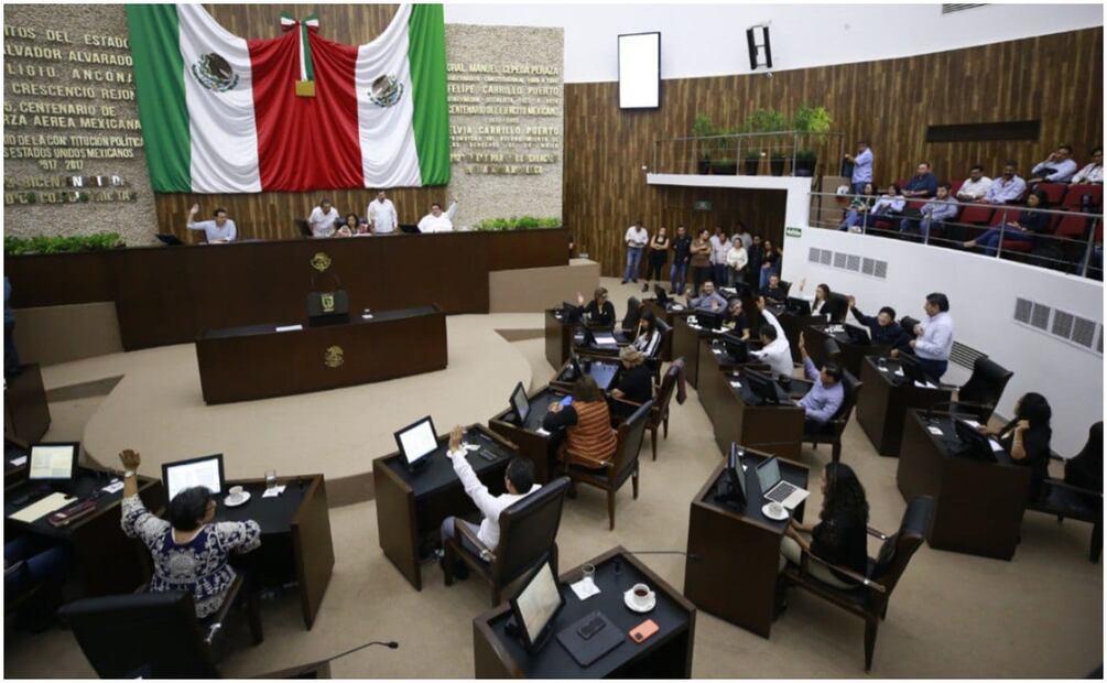 Congreso de Yucatán aprueba la “Supremacía Constitucional” (31/10/2024). Foto: Especial