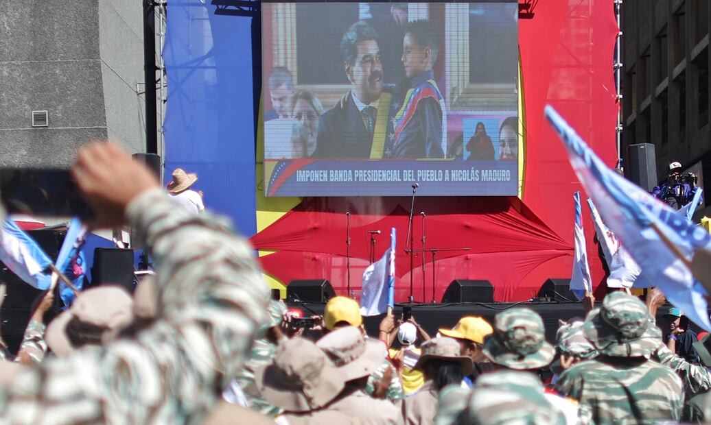 Nicolás Maduro asume su tercer mandato en Venezuela