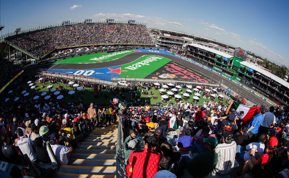 La zona del antes llamado Foro Sol en el Autódromo Hermanos Rodríguez - Foto: Diego Simón Sánchez / EL UNIVERSAL