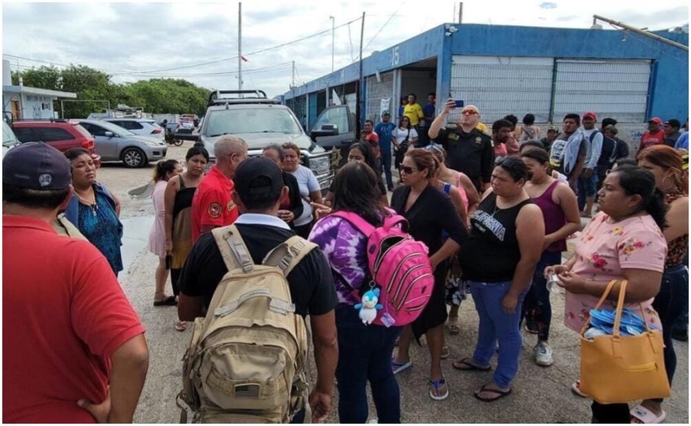 Localizan lancha Halcón 1 en Yucatán tras el paso del huracán "Milton". Foto: Especial