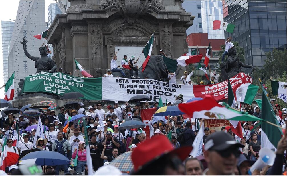 Realizan acciones de resistencia ante aprobación de reforma judicial