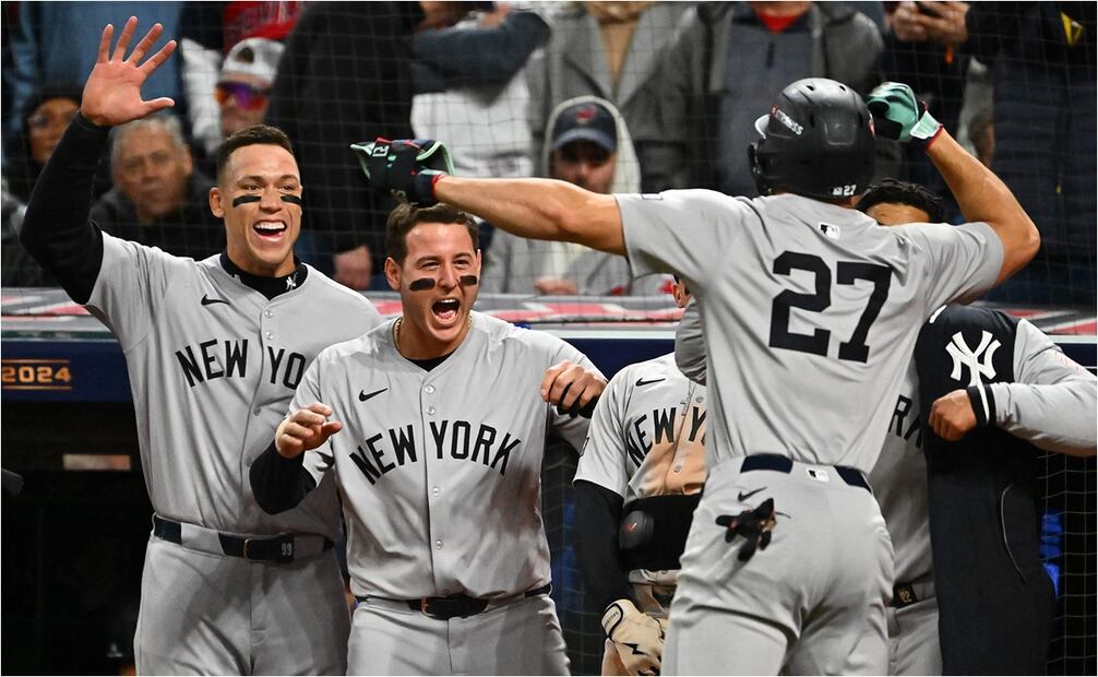 Yankees acarició el triunfo con los cuadrangulares de Judge y Stanton. FOTO: AFP