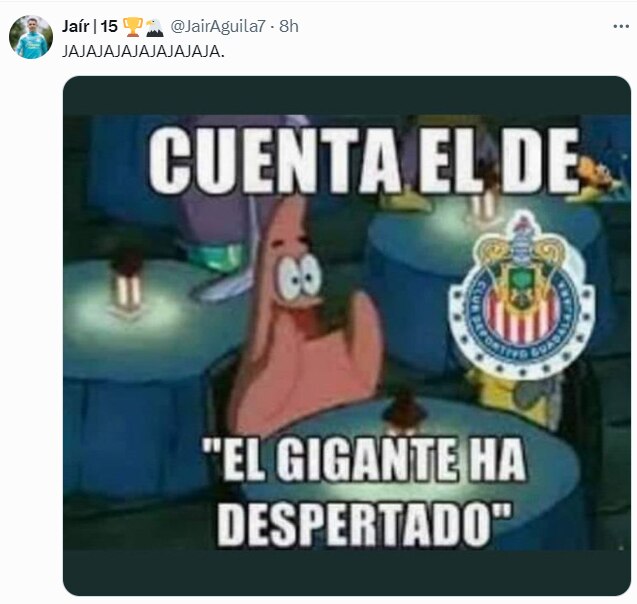 Los mejores memes de la derrota de Chivas ante Xolos