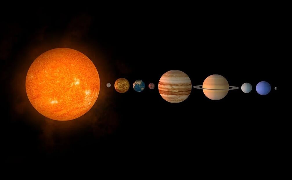 Una alineación planetaria es un evento en el que varios planetas se alinean en el mismo lado del Sol. Foto: Pixabay