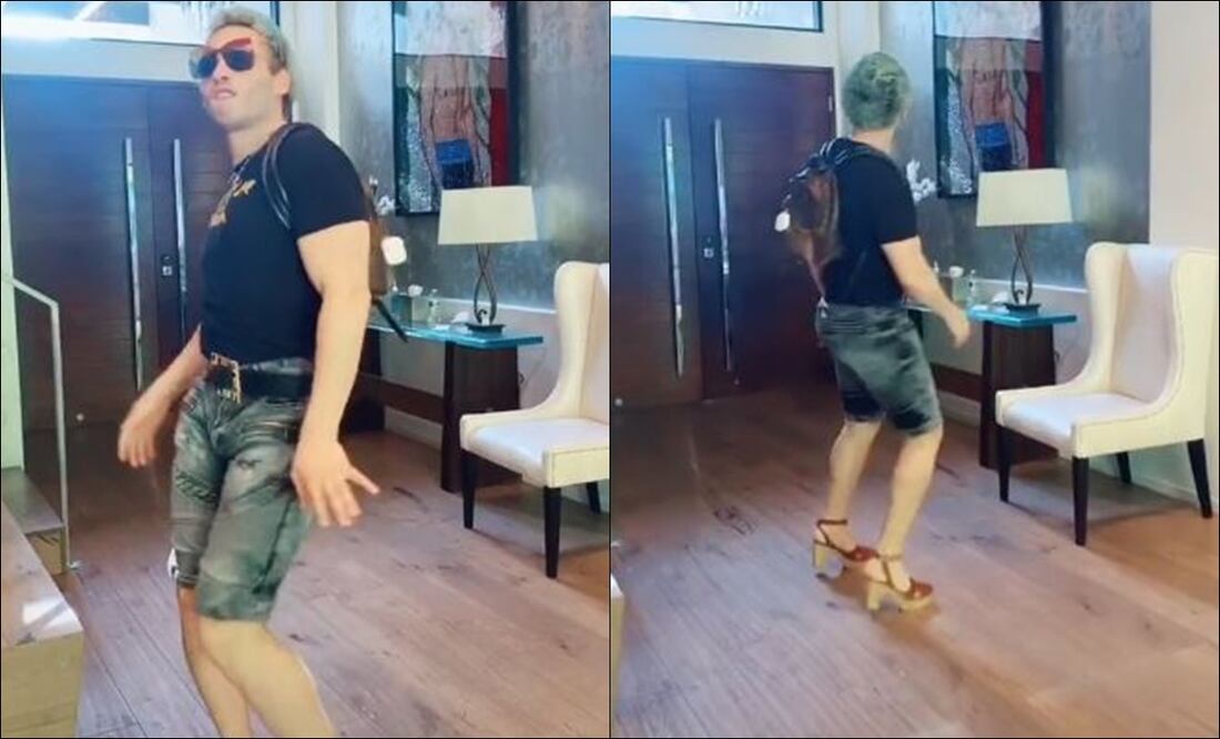 Julio César Chávez Jr baila en tacones; su papá lo defiende