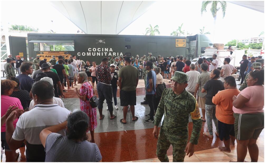 Los daños en Acapulco continúan, hasta este 28 de septiembre de 2024 hay 19 colonias afectadas. Foto: Valente Rosas / EL UNIVERSAL