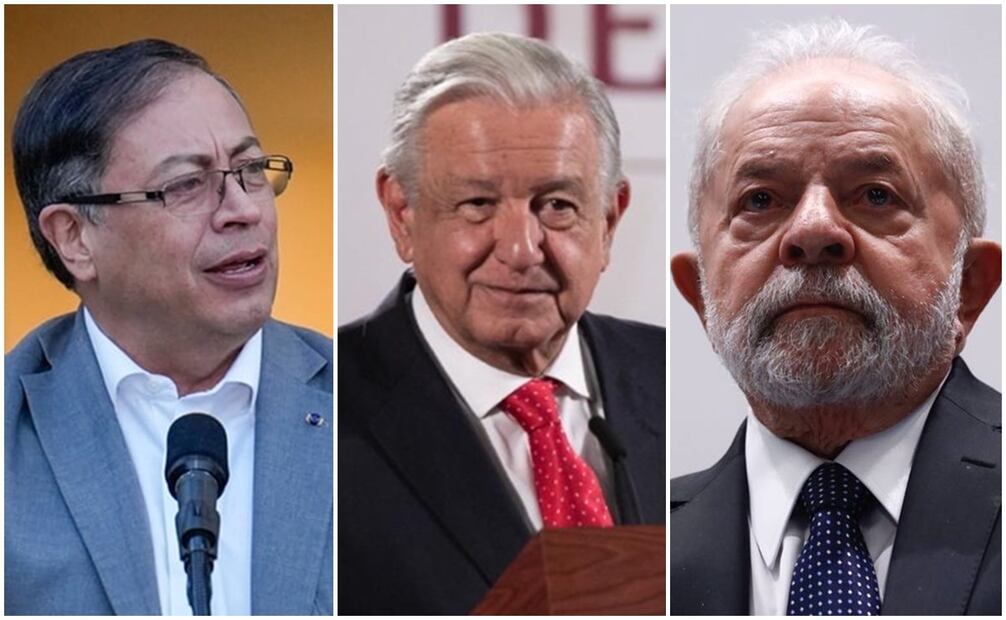 Lula, Petro y AMLO desean tener un dialogo con Maduro sobre las elecciones en Venezuela. Foto: AP y Archivo