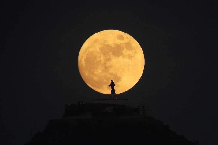 Superluna del Castor 2025 desde México. Foto: SECTUR