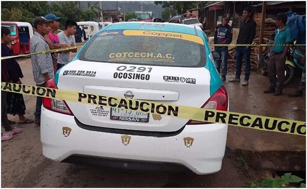 El taxista asesinado apareció con varias cuchilladas en las inmediaciones de una secundaria, sin embargo, su taxi fue encontrado en otro lugar. Foto: Especial