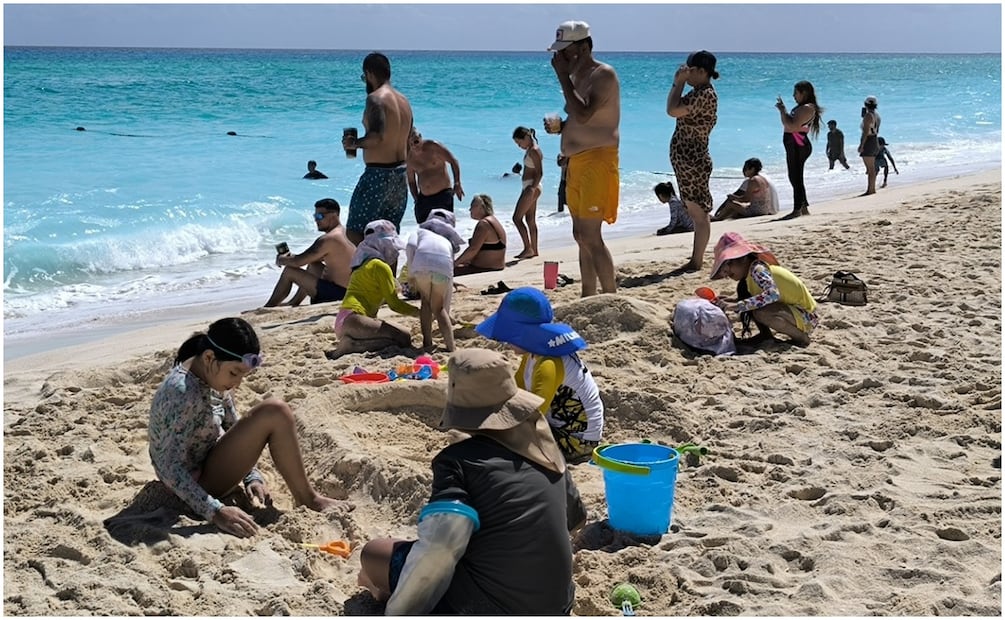 Cancún es el paraíso de sol y playa que en 2023 fue visitado por 33.7 millones de turistas. Foto: Adriana Varillas / EL UNIVERSAL