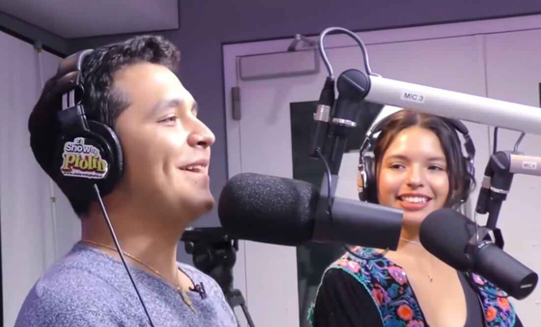 Christian Nodal y Ángela Aguilar en 2018, trabajaron juntos y su amistad apenas comenzaba.