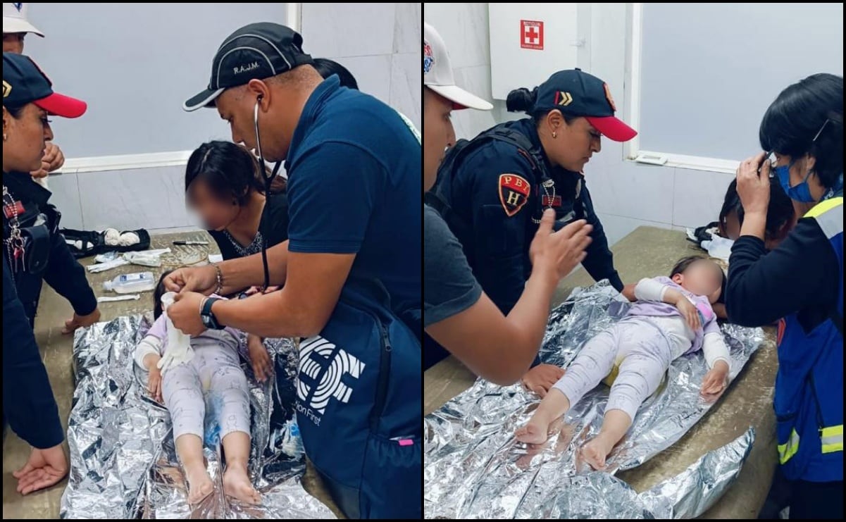 Heroic Police Revive Baby At Subway Who Experienced Respiratory Issues