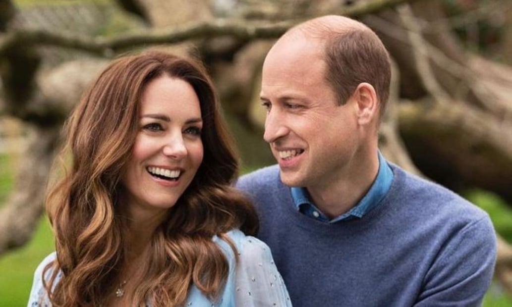 Kate Middleton y el príncipe William. Fuente: Instagram @royalfamilyy.fan