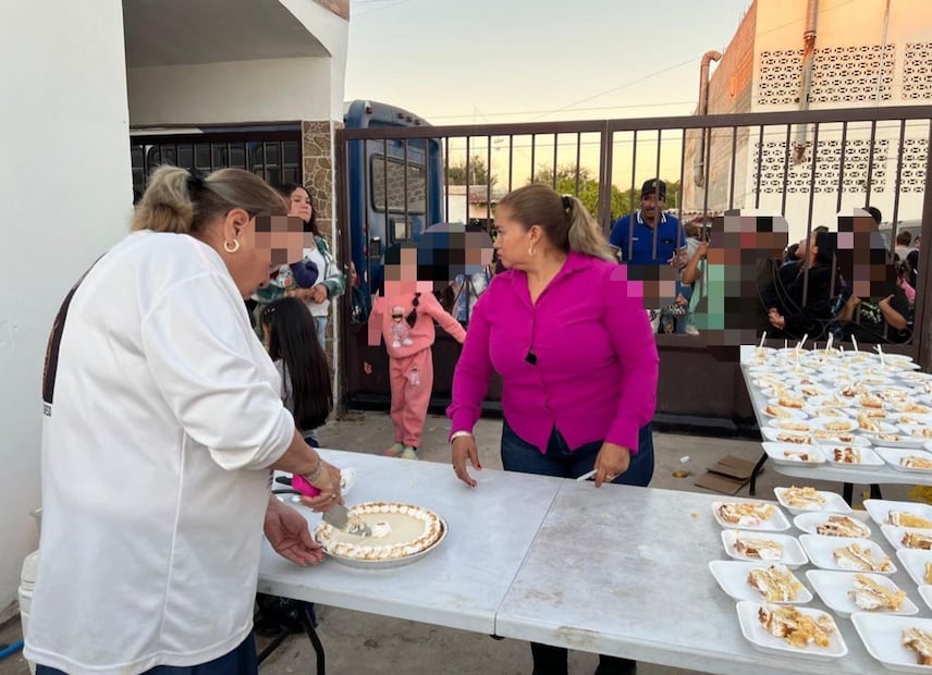 Ceci Flores agradeció la solidaridad de las personas que apoyaron con juguetes, dulces, piñatas, ropa y pasteles. (Foto: especial)