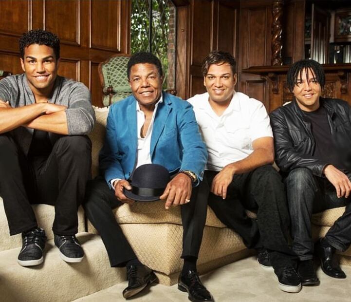 Tito Jackson y sus hijos TJ, Taj y Taryll.
<p>Foto: Instagram