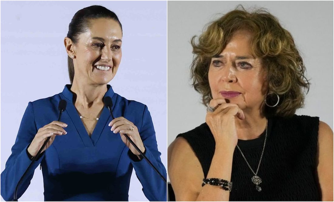 Claudia Sheinbaum y Rosaura Ruiz 