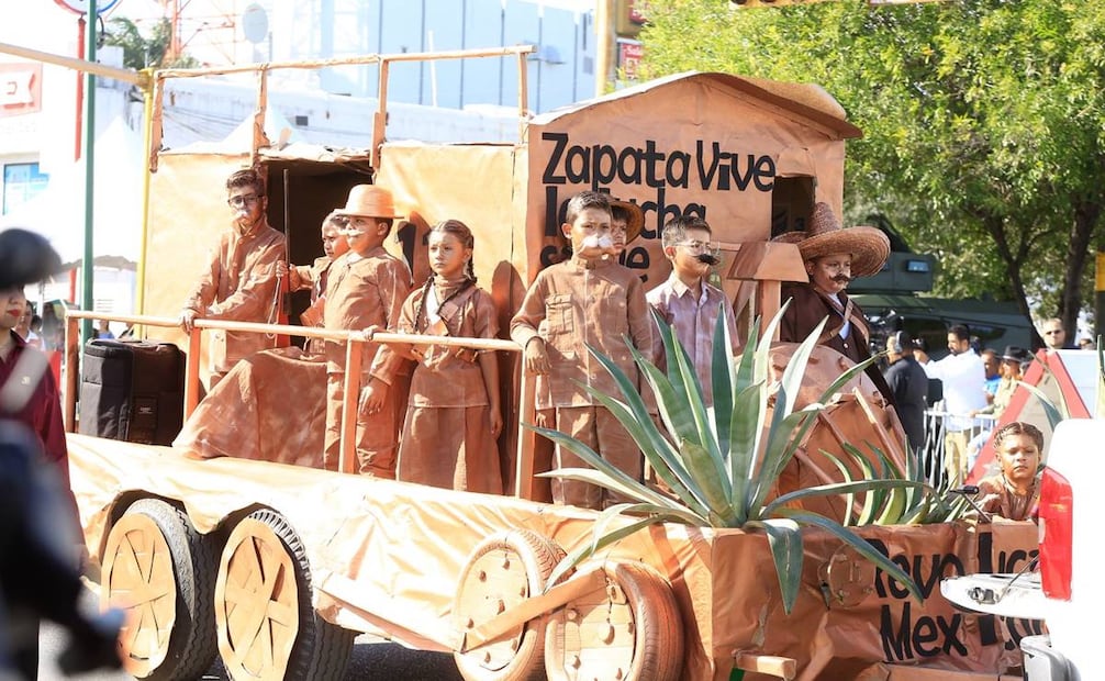 Desfile en Tamaulipas por el 20 de noviembre Día de la Revolución / Foto: Especial