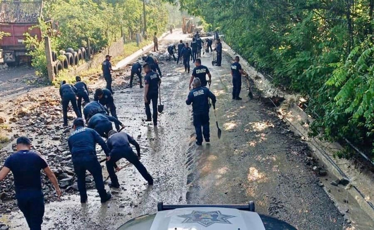 26 Municipios afectados en Hidalgo por lluvias, realizan, evacuación y limpieza de zonas afectadas. Dinorath Mota López