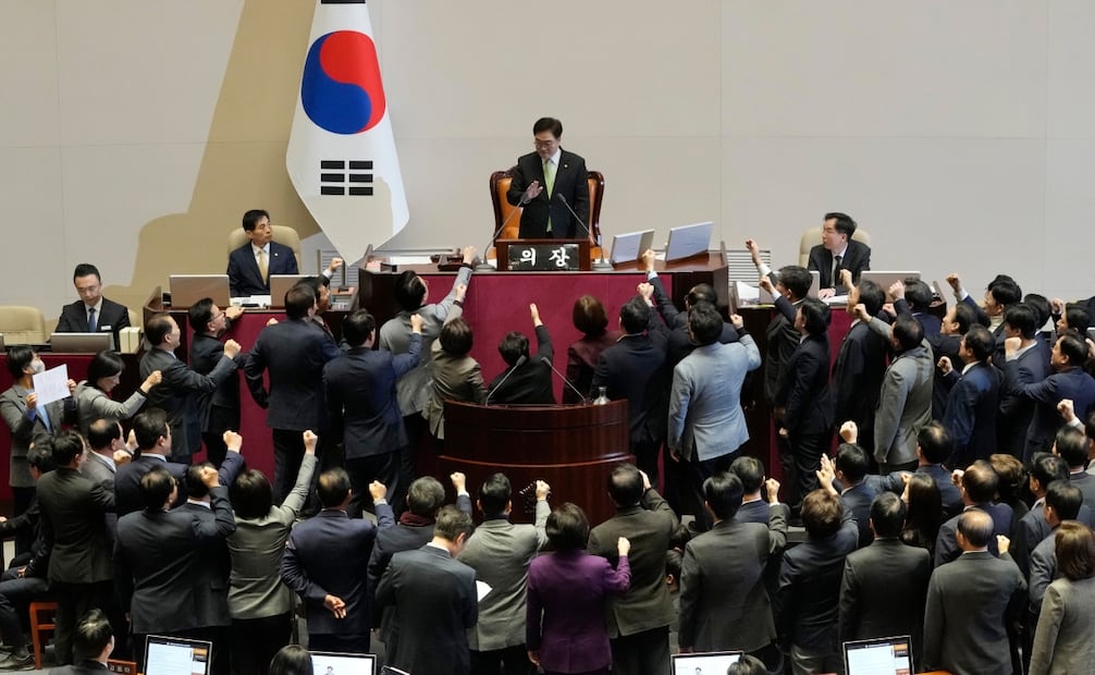 Parlamento de Corea del Sur. Foto: AP