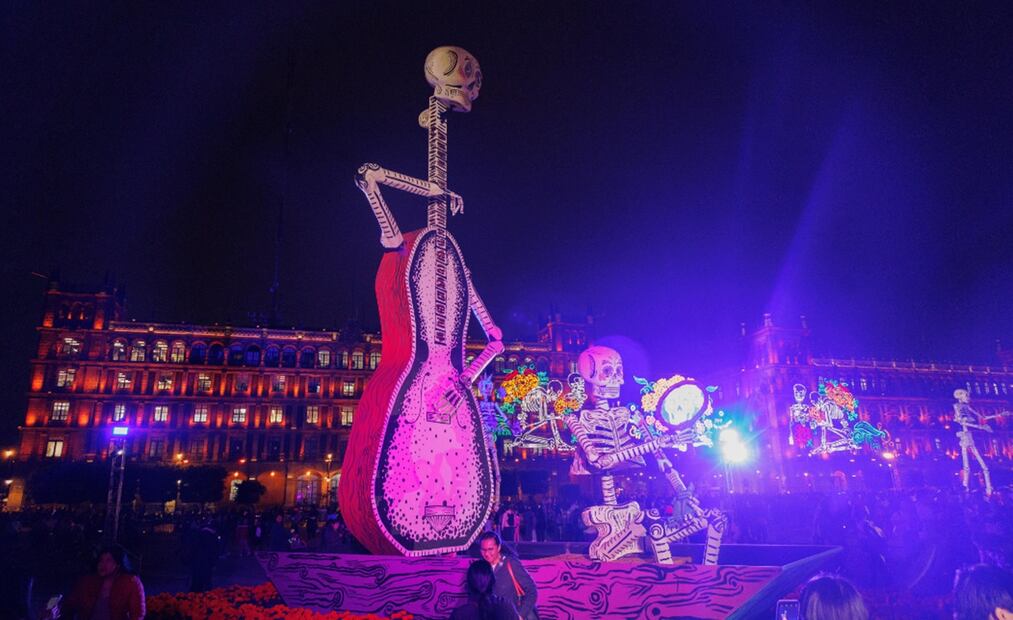 Mega Ofrenda del Zócalo de la CDMX. Foto: Yaretzy M. Osnaya / EL UNIVERSAL