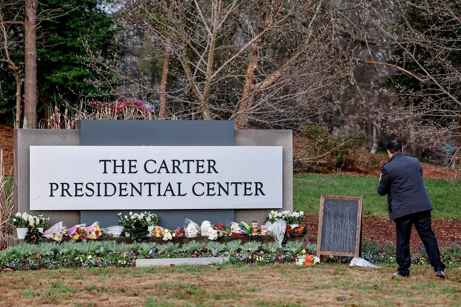 Centro Carter, es la fundación creada en 1982 por el expresidente y su esposa Rosalynn que se especializa en la prevención de conflictos. FOTO: EFE