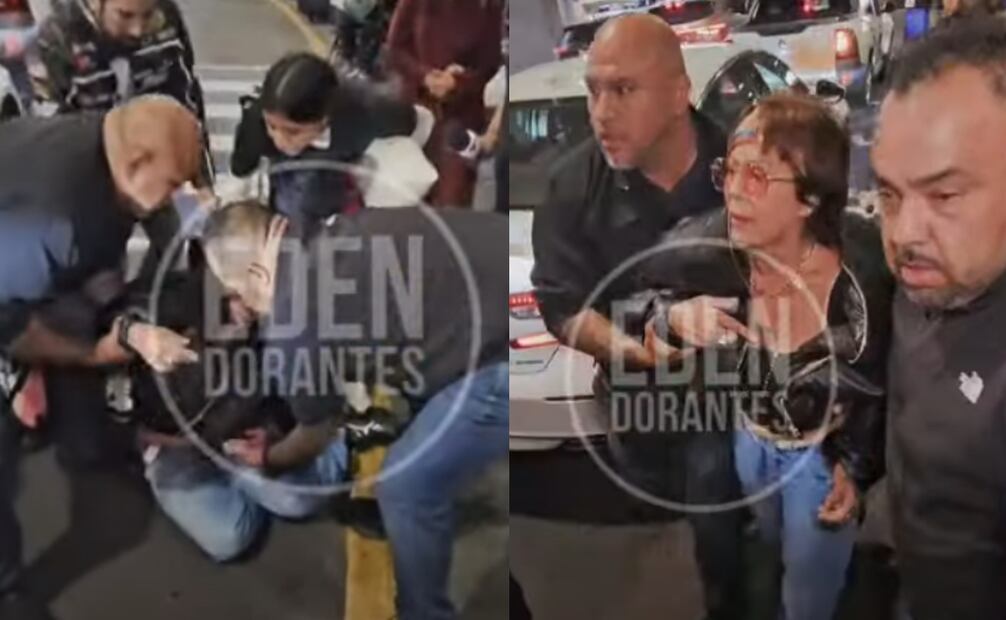 La cantante vivió un bochornoso momento a su llegada al aeropuerto de la CDMX. Foto: Captura de pantalla, Youtube Eden Dorantes