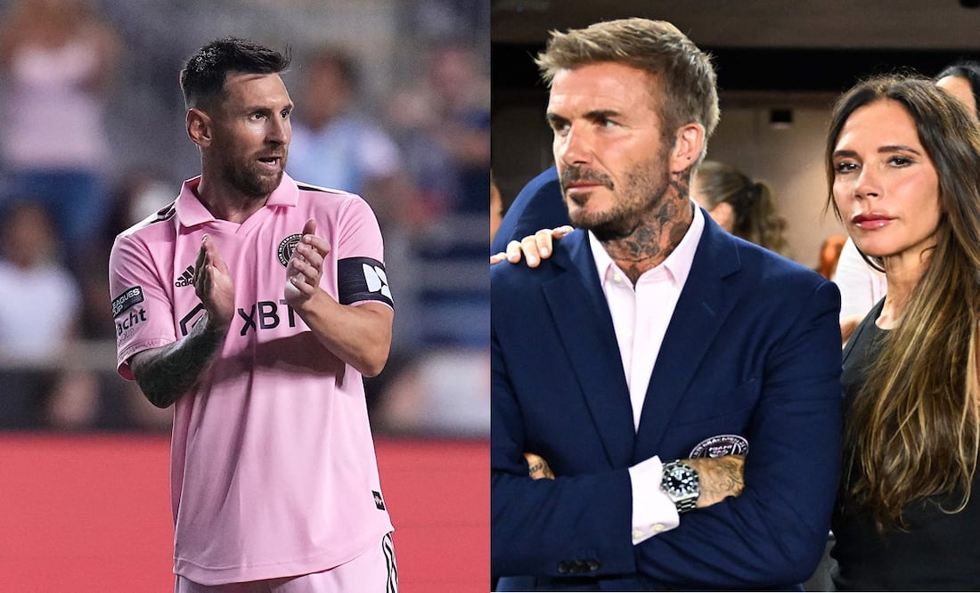 VIDEO: Messi provoca que David Beckham reciba regaño de su esposa en el  estadio