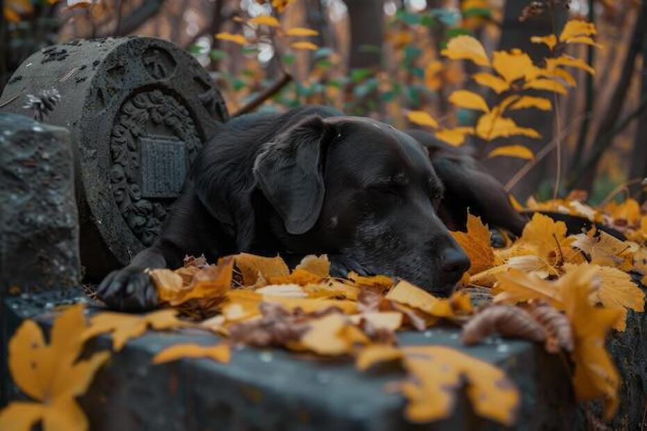 El misterio detrás de los aullidos de los perros cuando fallece una persona. Fuente: Freepik.