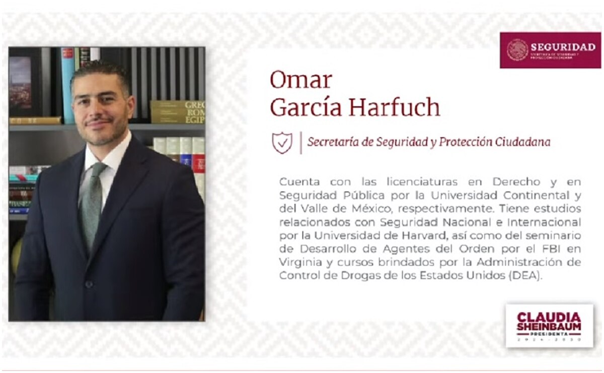 Omar García Harfuch - secretario de Seguridad. Foto: Captura de pantalla