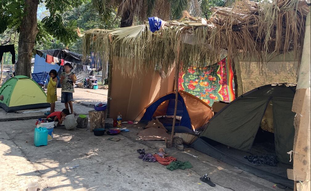 Migrantes en Tapachula ven como segunda opción quedarse en México. Foto: María de Jesús Peters/EL UNIVERSAL