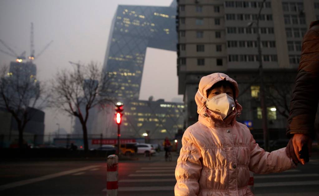 1,3 millones de personas mueren cada año en China como consecuencia de la contaminación del aire. Foto: Archivo