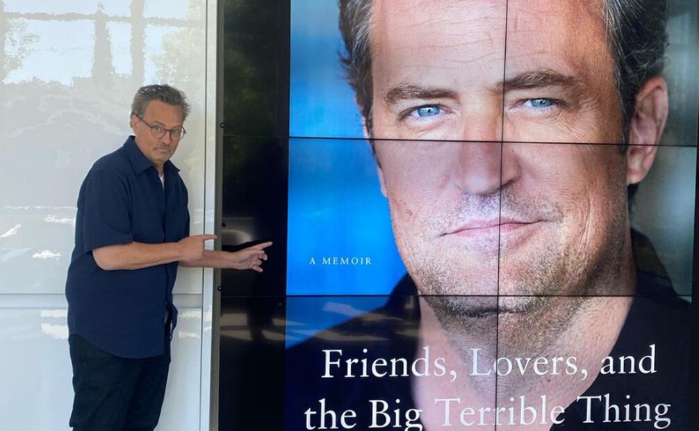 El fallecido actor Matthew Perry, conocido por su rol en "Friends". Foto: Instagram oficial.