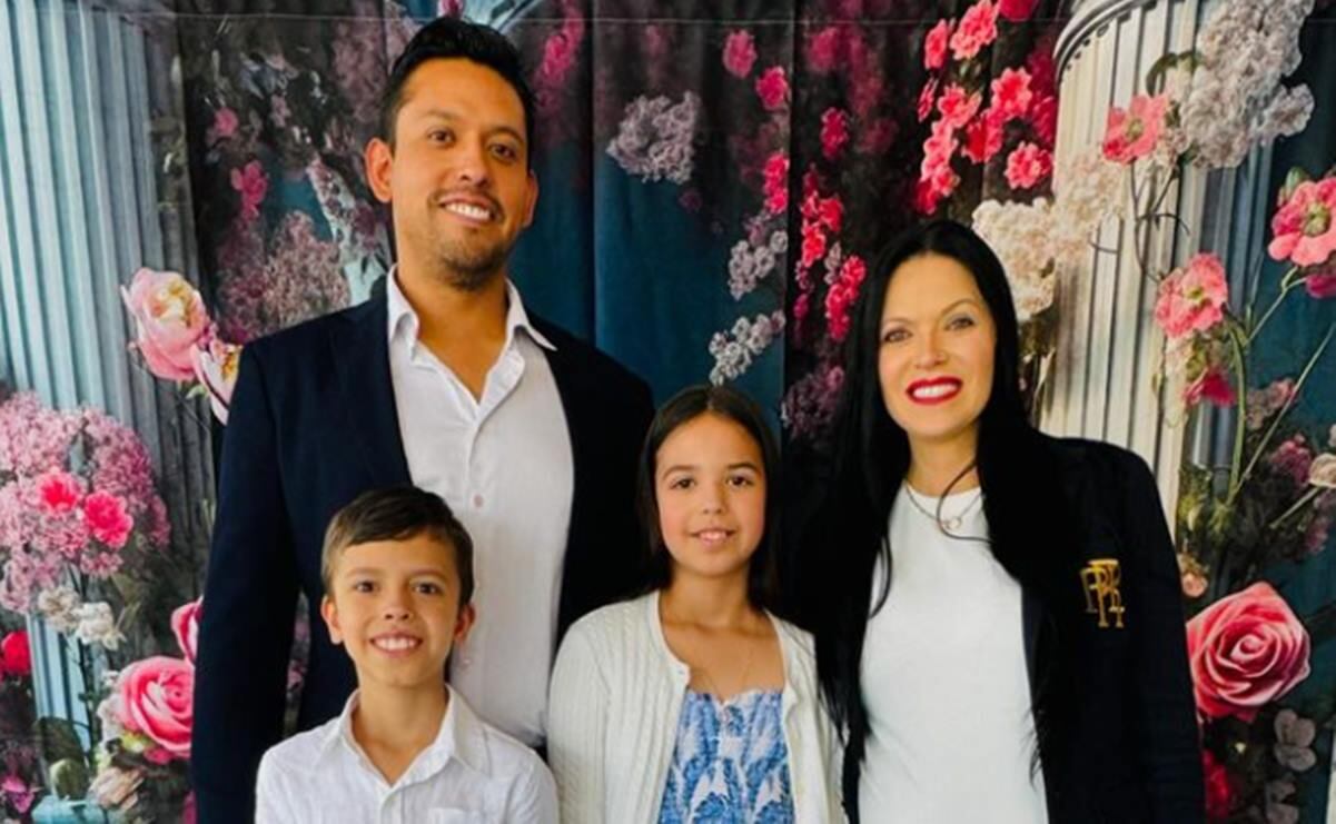 Iván Aguilera y su familia. Foto: Instagram simonaaguilera