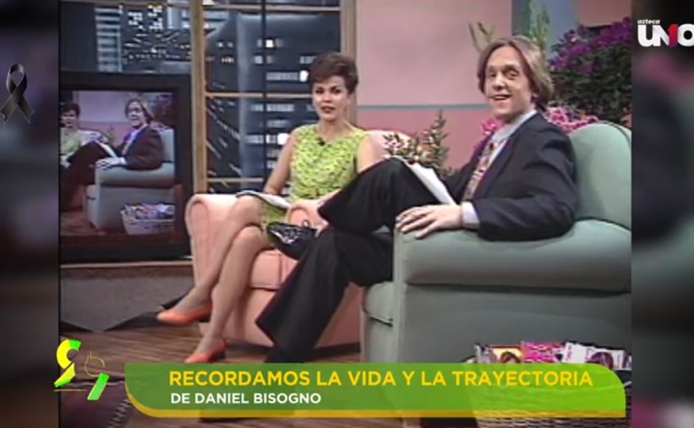 Pati Chapoy y Daniel Bisogno en los inicios de "Ventaneando".