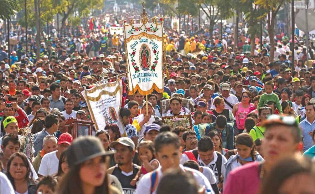 Día de la Virgen de Guadalupe. Foto: Archivo / EL UNIVERSAL 