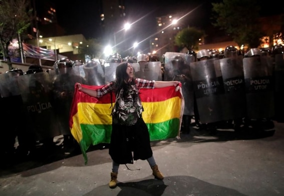 Estallan protestas en Bolivia; acusan fraude en elecciones 