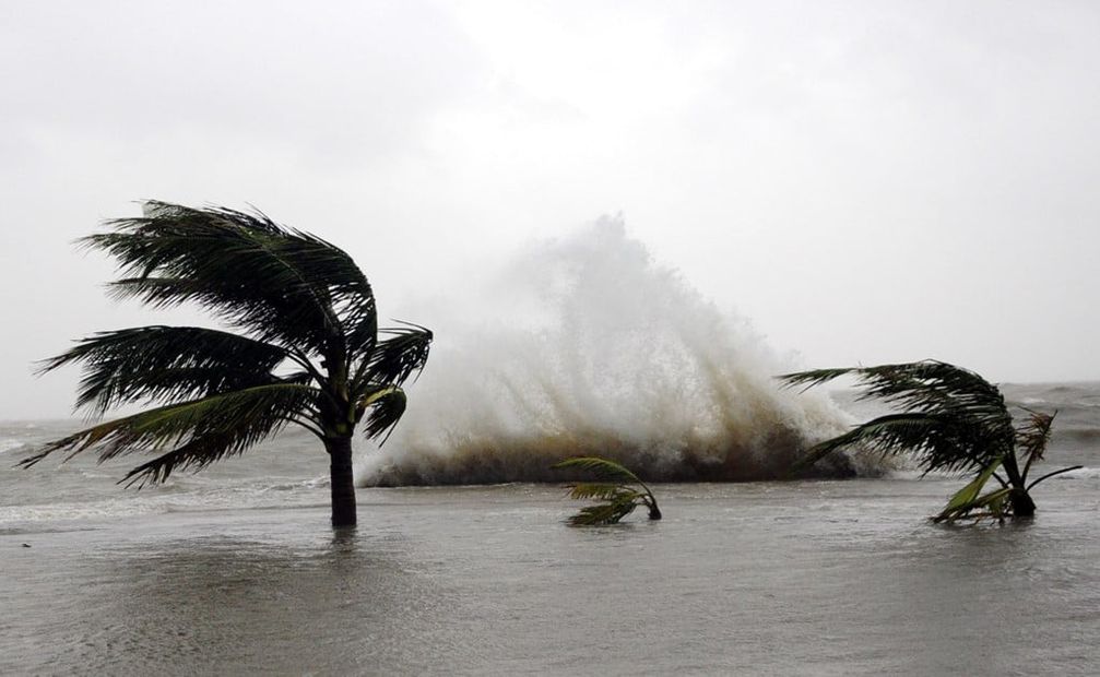 Un ciclón tropical es un fenómeno meteorológico que asemeja un remolino en forma de embudo - Foto: Wang Huiyu/Xinhua