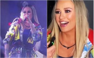 María José culpa a la producción de "La casa de los famosos" por las fallas  durante su concierto: "nunca hago playback"