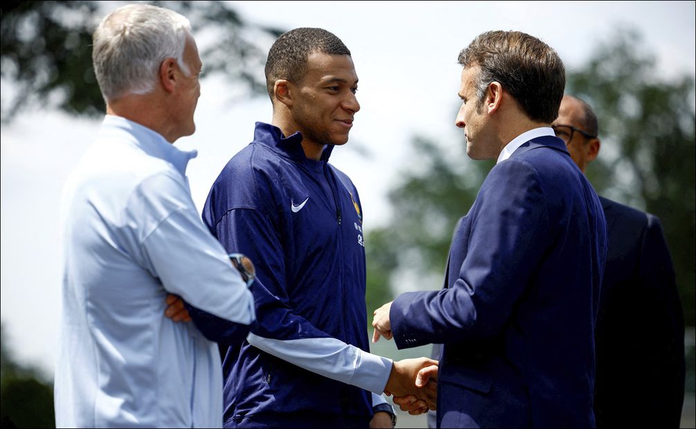 Kylian Mbappé contó sobre su anuncio en el Real Madrid al presidente Macron - Foto: AP