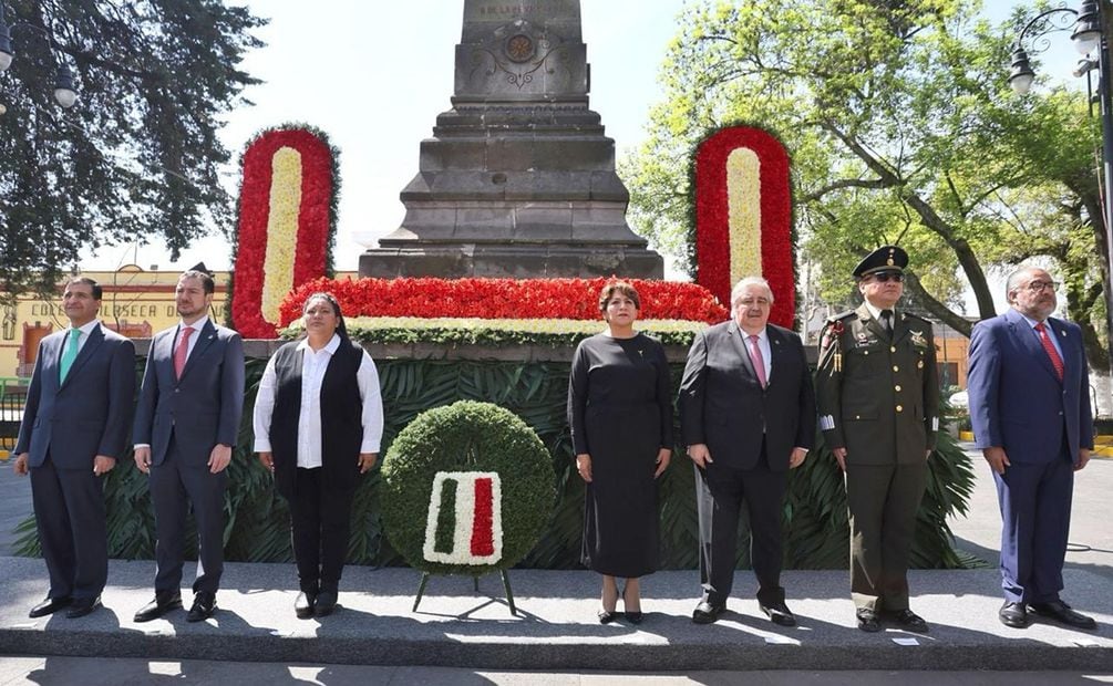 Conmemoración del bicentenario de la fundación del Estado de México. Foto: Especial