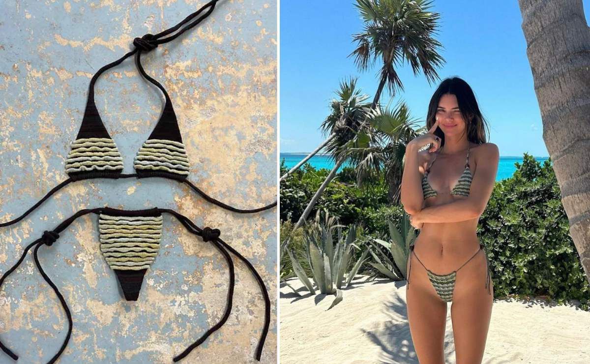 Renata Notni luce sensual bikini que viraliz Kendall Jenner