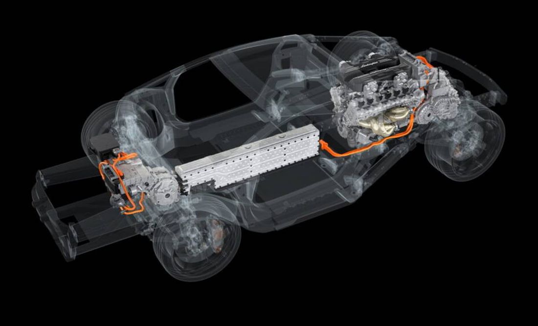 Lamborghini presenta su primer motor electrificado, esta es su potencia